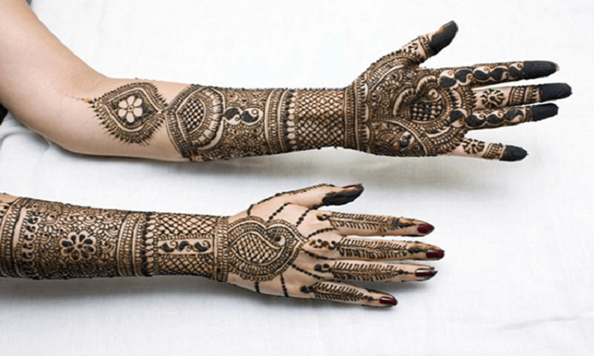 Regal Rajasthani: Mehndi design for front hands