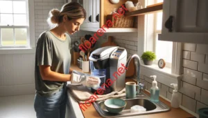 Think of your Keurig as more than just a coffee machine; it's the heart of your coffee ritual. But here's a fact many don't know: a regularly cleaned Keurig not only guarantees superb coffee but also significantly prolongs its lifespan. So, let's get into the nitty-gritty of keeping your Keurig in prime condition. Why You Should Clean Your Keurig Regularly For the Love of Coffee: Cleaning it regularly eliminates old oils and leftovers, guaranteeing every cup is as fresh and tasty as possible. Health First: Stop mold and bacteria from finding a home in your coffee maker. Smooth Operation: Get rid of calcium build-up that can hinder your machine's efficiency. Enhance Performance: A clean Keurig operates more effectively, with all parts free from debris. Long-Term Savings: Regular cleaning staves off the buildup of scale, extending the machine's lifespan and preventing costly repairs. Economical: Keep your Keurig in working order without the need for expensive fixes or replacements. Essentials for Cleaning Your Keurig Keurig's own cleaning tablets or a trusted cleaning solution. A fresh water filter. A small, handy brush. Paper towels. Cotton swabs. Distilled white vinegar (optional, but great for descaling). Your Easy-to-Follow Cleaning Guide Emptying the Water Reservoir: First, power off and unplug. Remove and empty the reservoir. For descaling, fill it halfway with a mix of vinegar and water. Reservoir Cleaning: Gently hand wash with a mild detergent. Ensure it's completely dry before putting it back. Descale the Interior: Use the vinegar-water mix in the reservoir. Run a brewing cycle with a large mug in place to catch the solution. Rinsing Your Keurig: Discard the vinegar mix. Refill with clean water and run several brew cycles to rinse. Exterior Wipe Down: After unplugging and cooling, wipe the outside with a damp cloth, then dry. Cleaning the K-Cup Holder: Remove by lifting the handle. Wash and brush if needed. Drip Tray Maintenance: Take out, empty, and clean in your sink. Dry completely before reassembling. Needle Cleaning: Moisten a cotton swab and gently clean the needle. Tablet Cleaning: Refill the reservoir with water. Drop in a cleaning tablet and run a brew cycle. Putting It All Back Together: Reassemble all components, including the K-cup holder and drip tray. Monthly Keurig Care Tips Run a vinegar-based descaling solution every month. Use a cleaning tablet every one to two months. Regularly empty the water reservoir when not in use. Change the water filter cartridges every two to three months. Conclusion How to Clean Your Keurig
