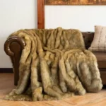 Synthetic Faux Fur Blankets