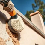 stucco removal