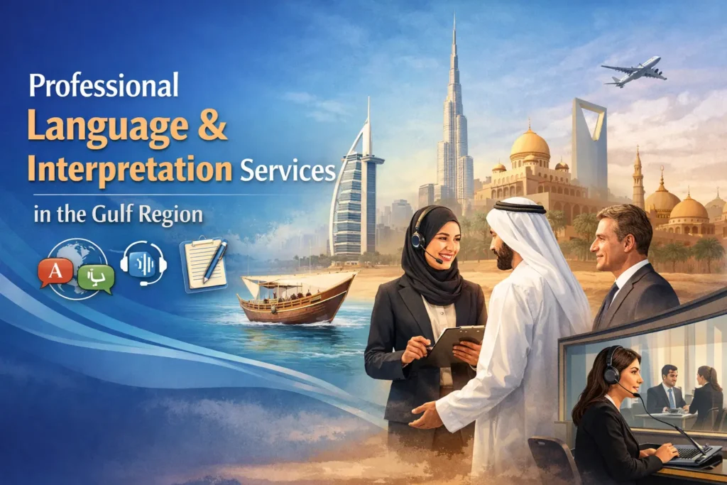 Professional Language and Interpretation Services in the Gulf Region