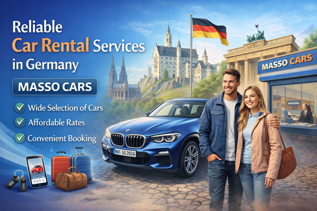 Reliable Car Rental Services in Germany - MASSO CARS
